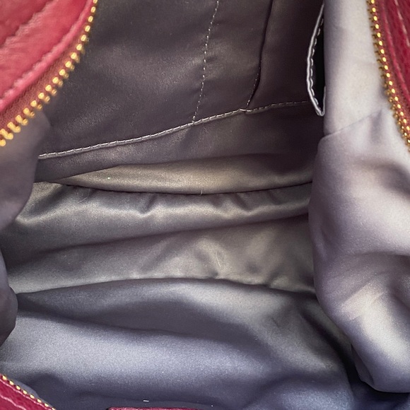 EUC Coach Madison Abigail Leather Shoulder Bag 18612, Hard to Find Wine Color - Picture 5 of 7